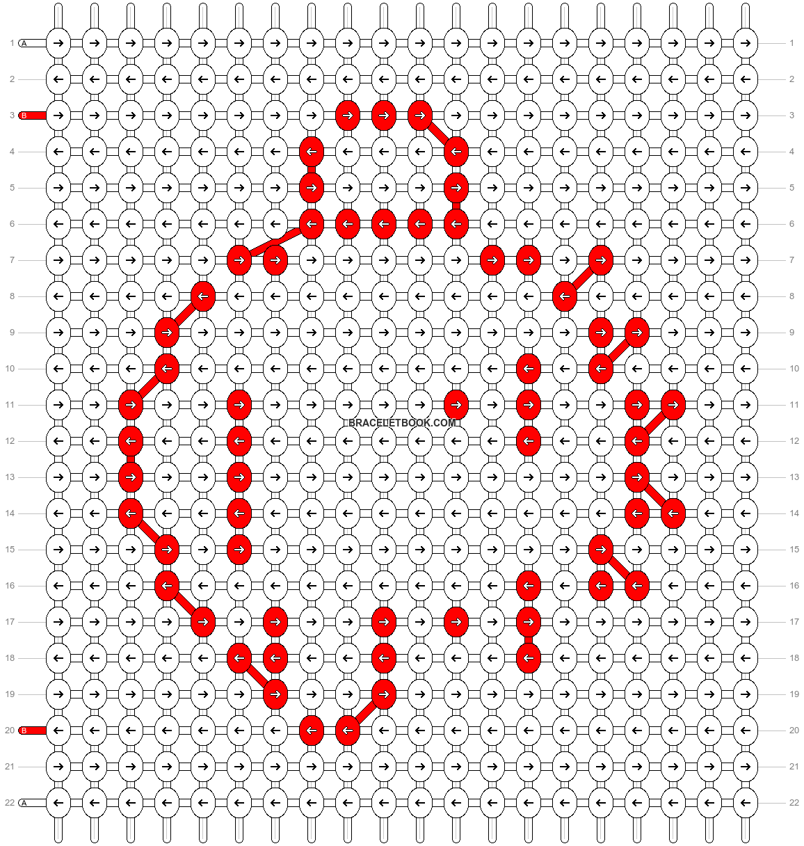 Alpha pattern #42681 pattern