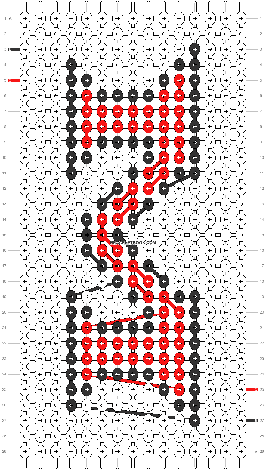 Alpha pattern #42714 pattern