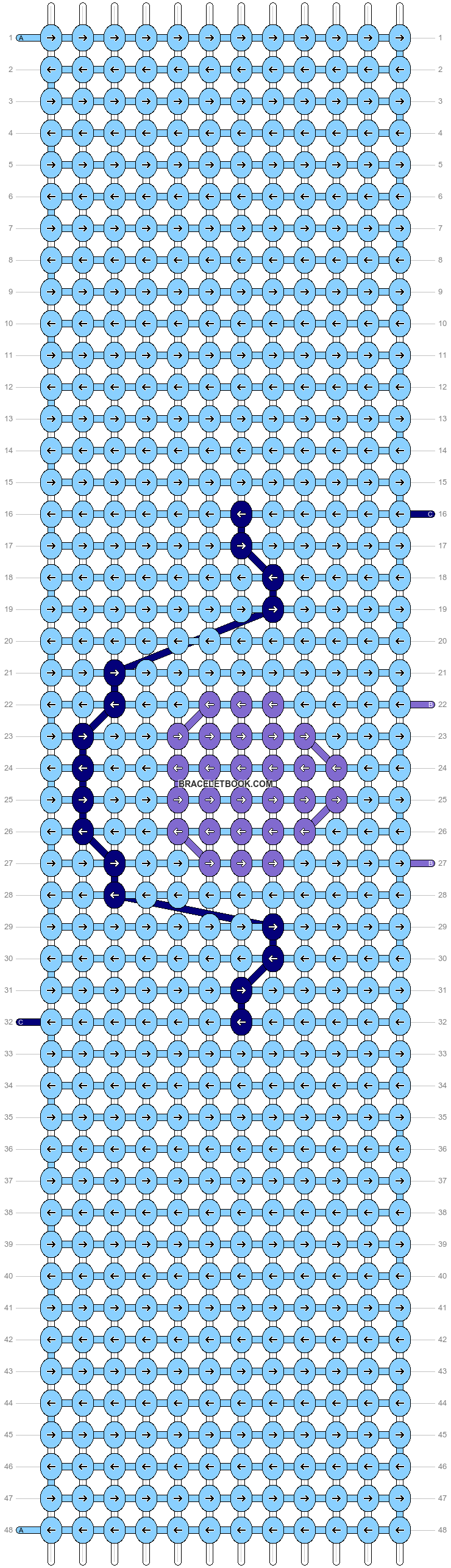 Alpha pattern #43148 pattern