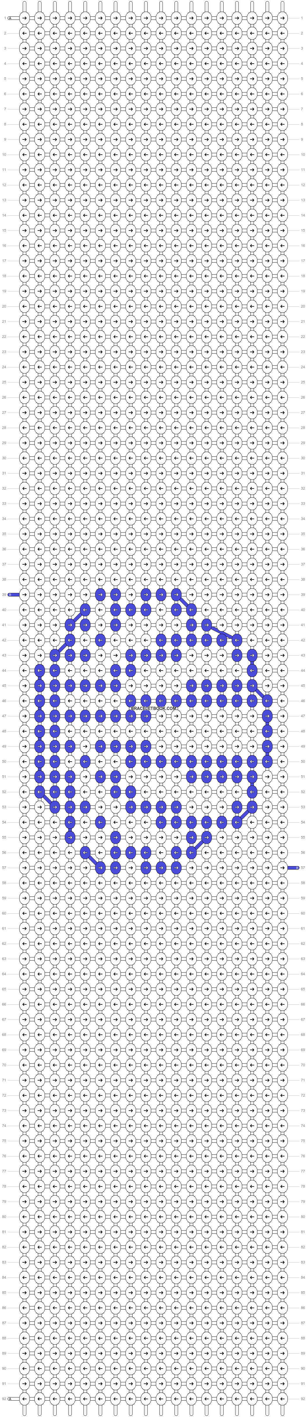 Alpha pattern #43290 pattern
