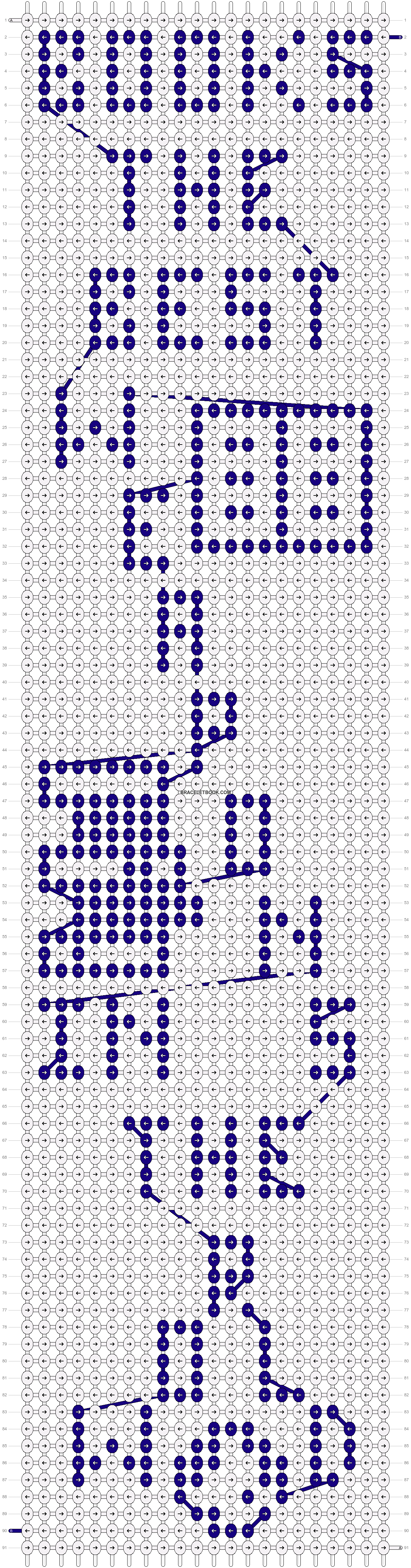 Alpha pattern #43355 pattern