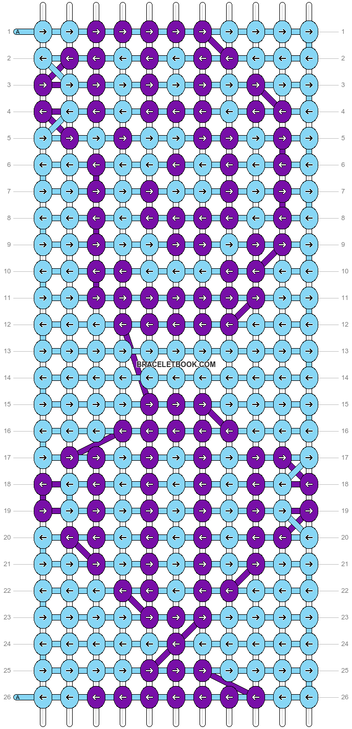 Alpha pattern #43356 pattern