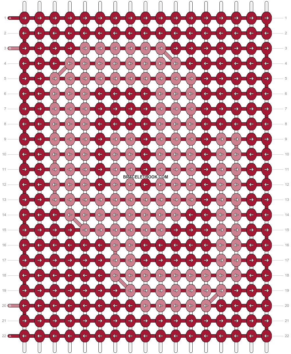 Alpha pattern #43464 pattern