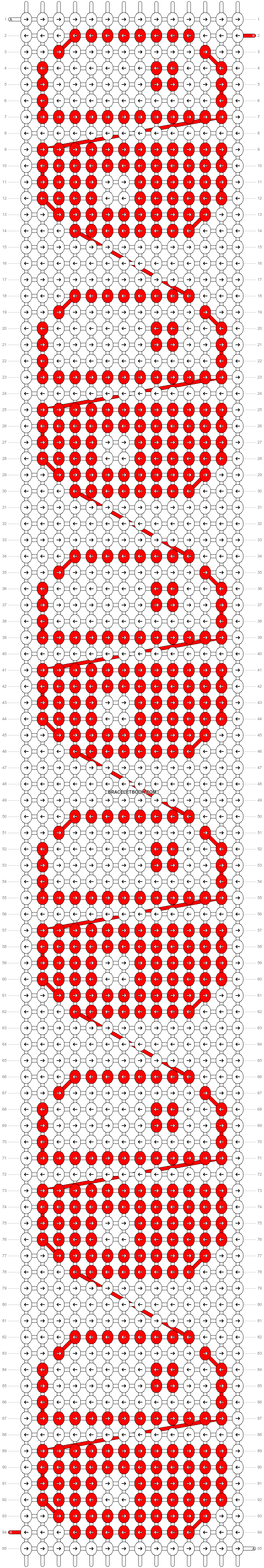 Alpha pattern #43482 pattern