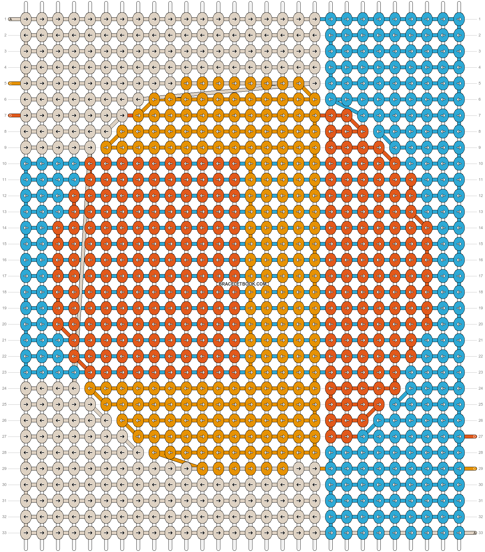 Alpha pattern #43517 pattern