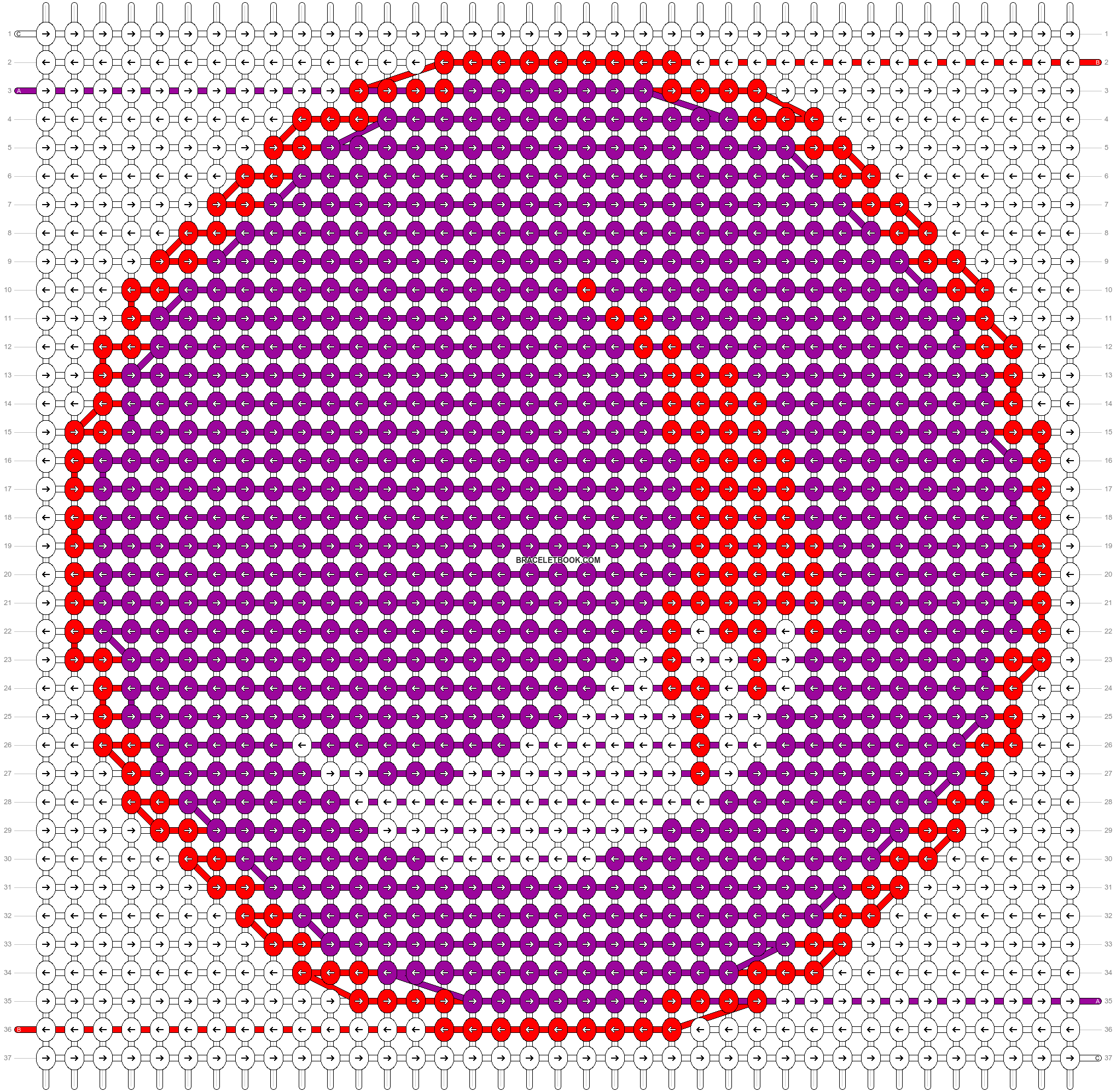 Alpha pattern #43594 pattern