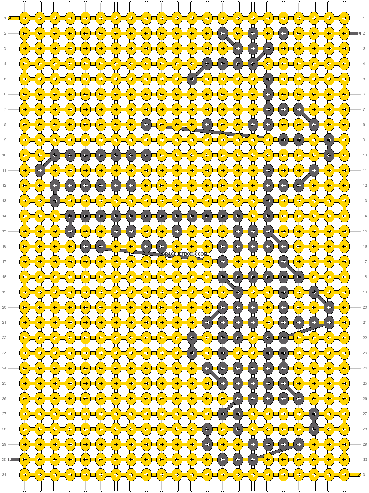 Alpha pattern #43690 pattern