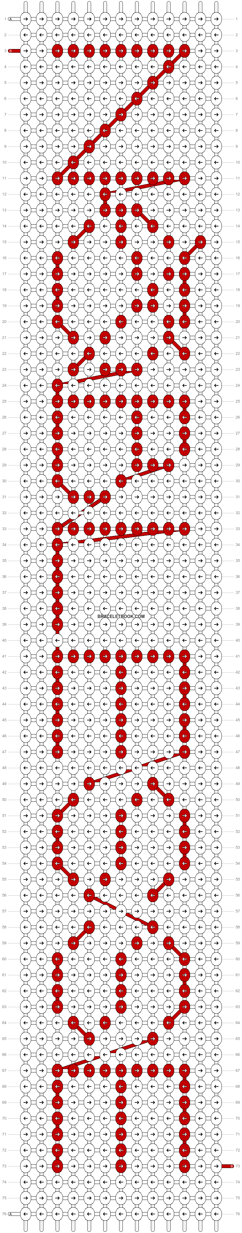 Alpha pattern #43718 pattern