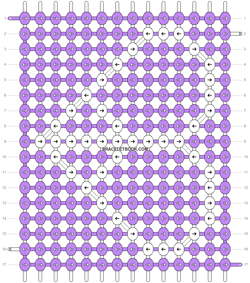 Alpha pattern #43790 pattern
