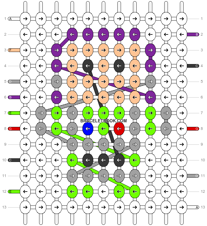 Alpha pattern #43892 pattern