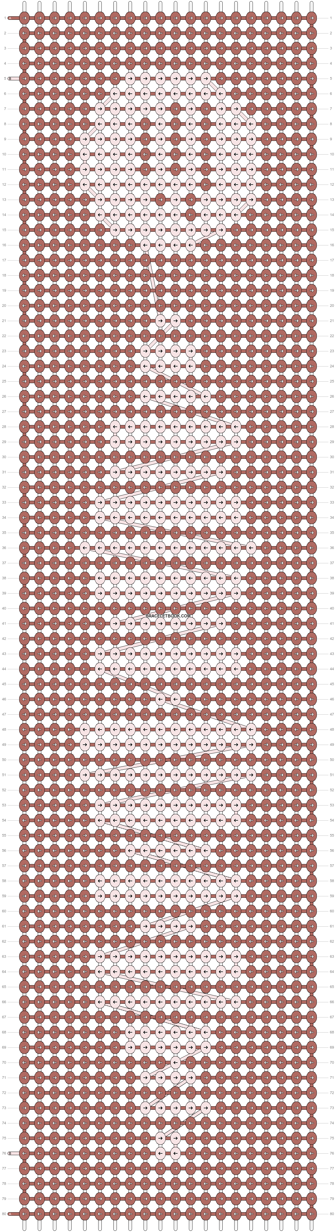 Alpha pattern #44002 pattern