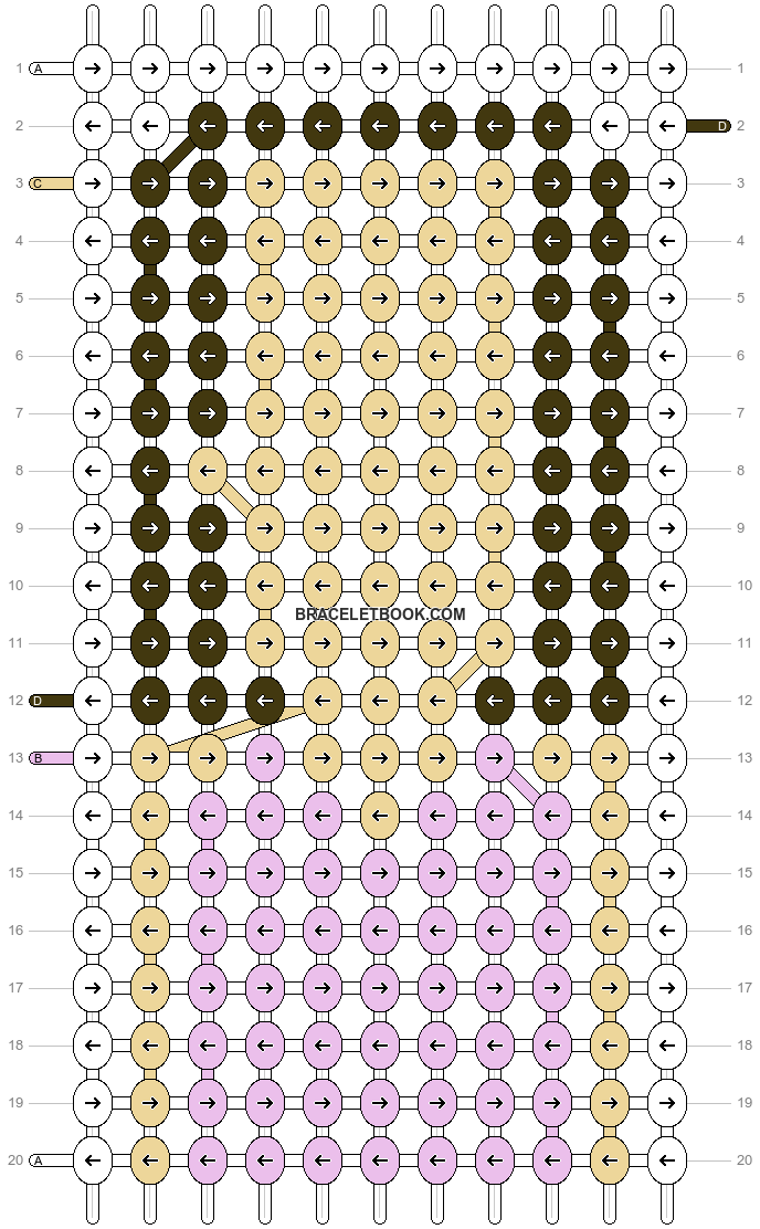 Alpha pattern #44401 pattern