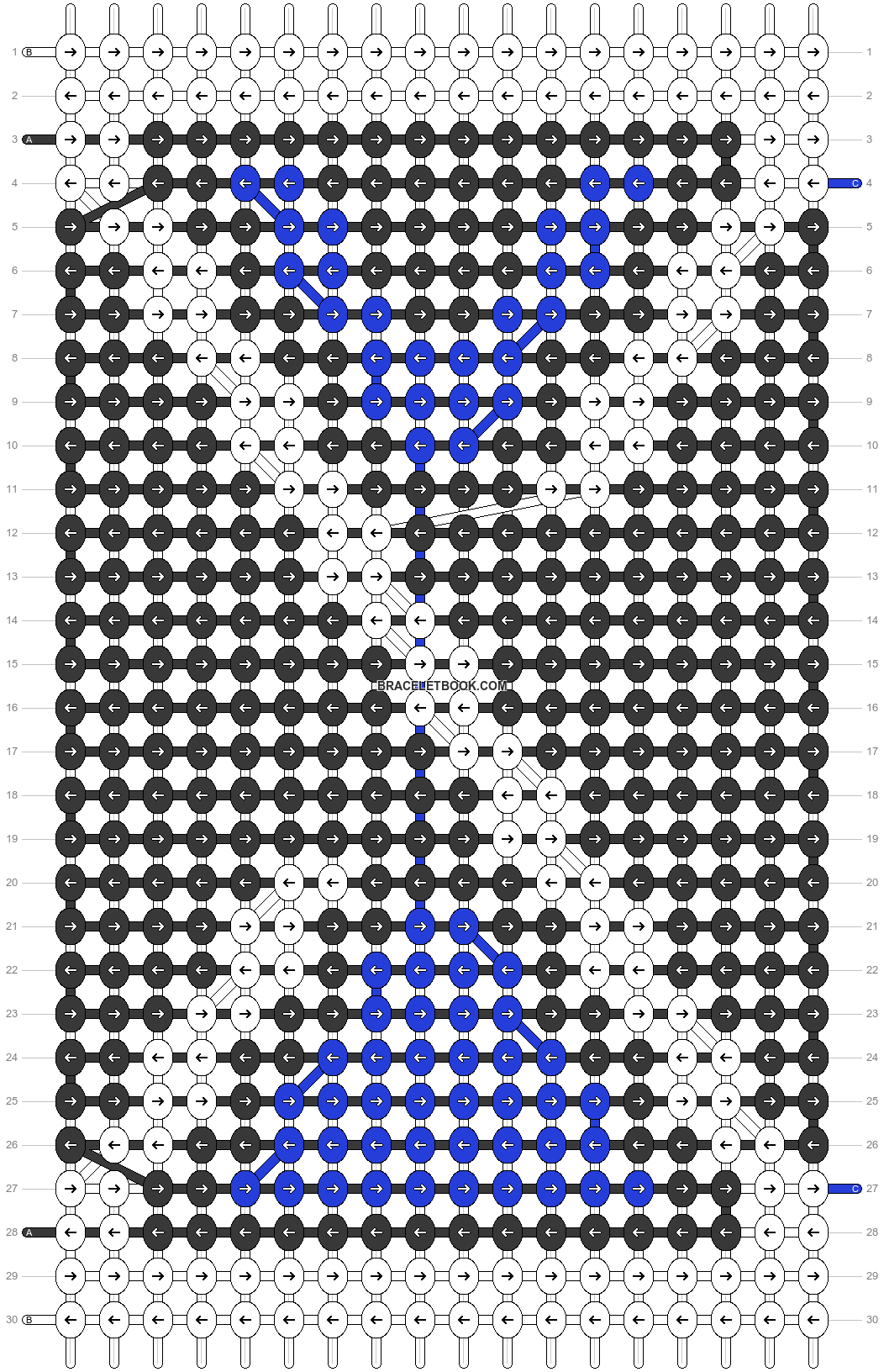 Alpha pattern #44454 pattern