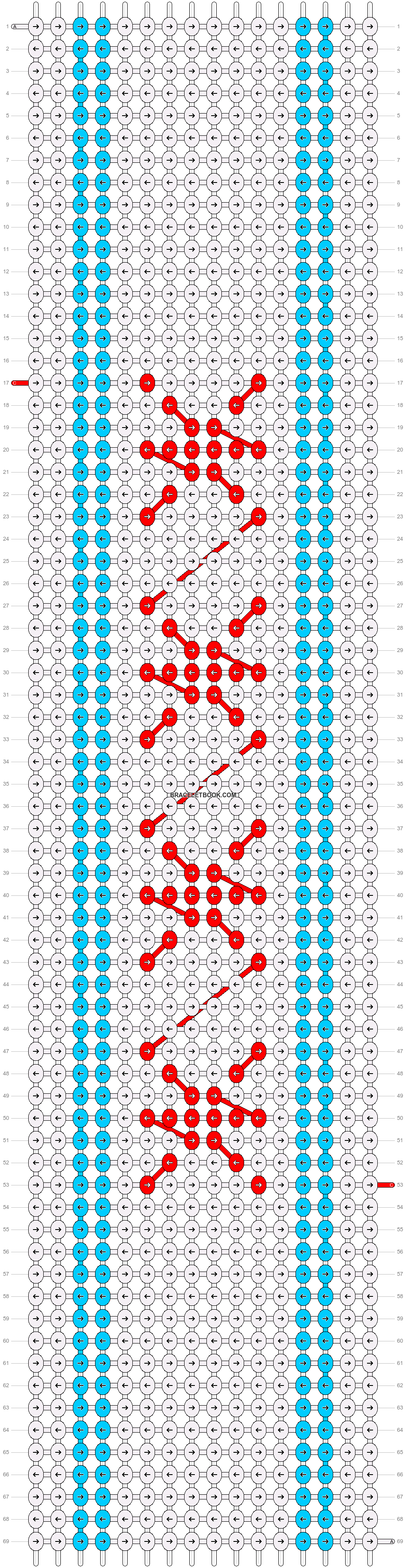 Alpha pattern #44511 pattern