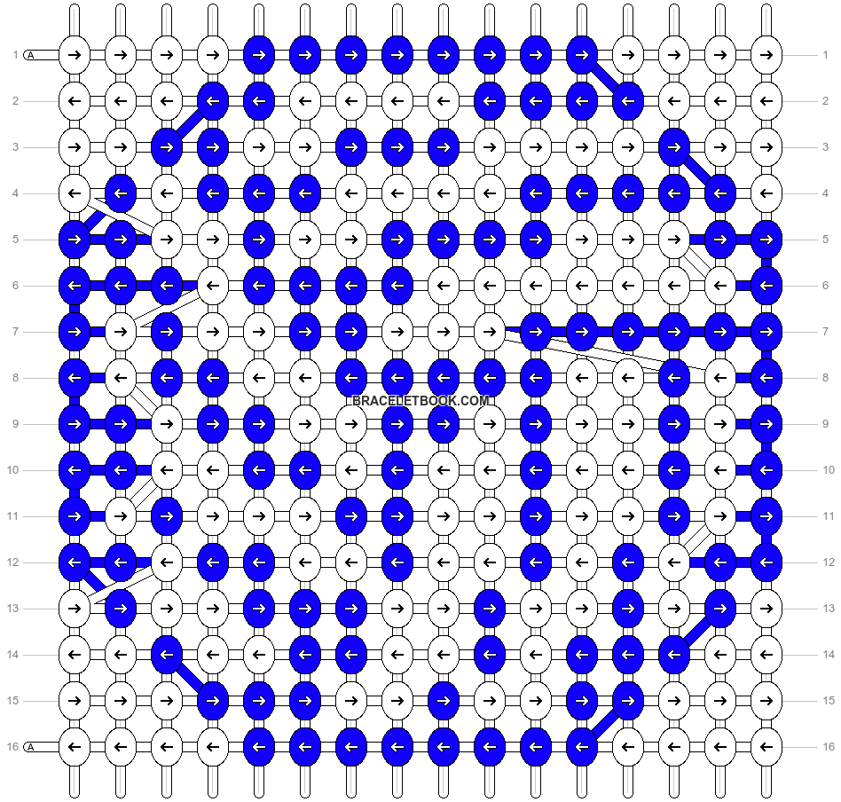 Alpha pattern #46225 pattern