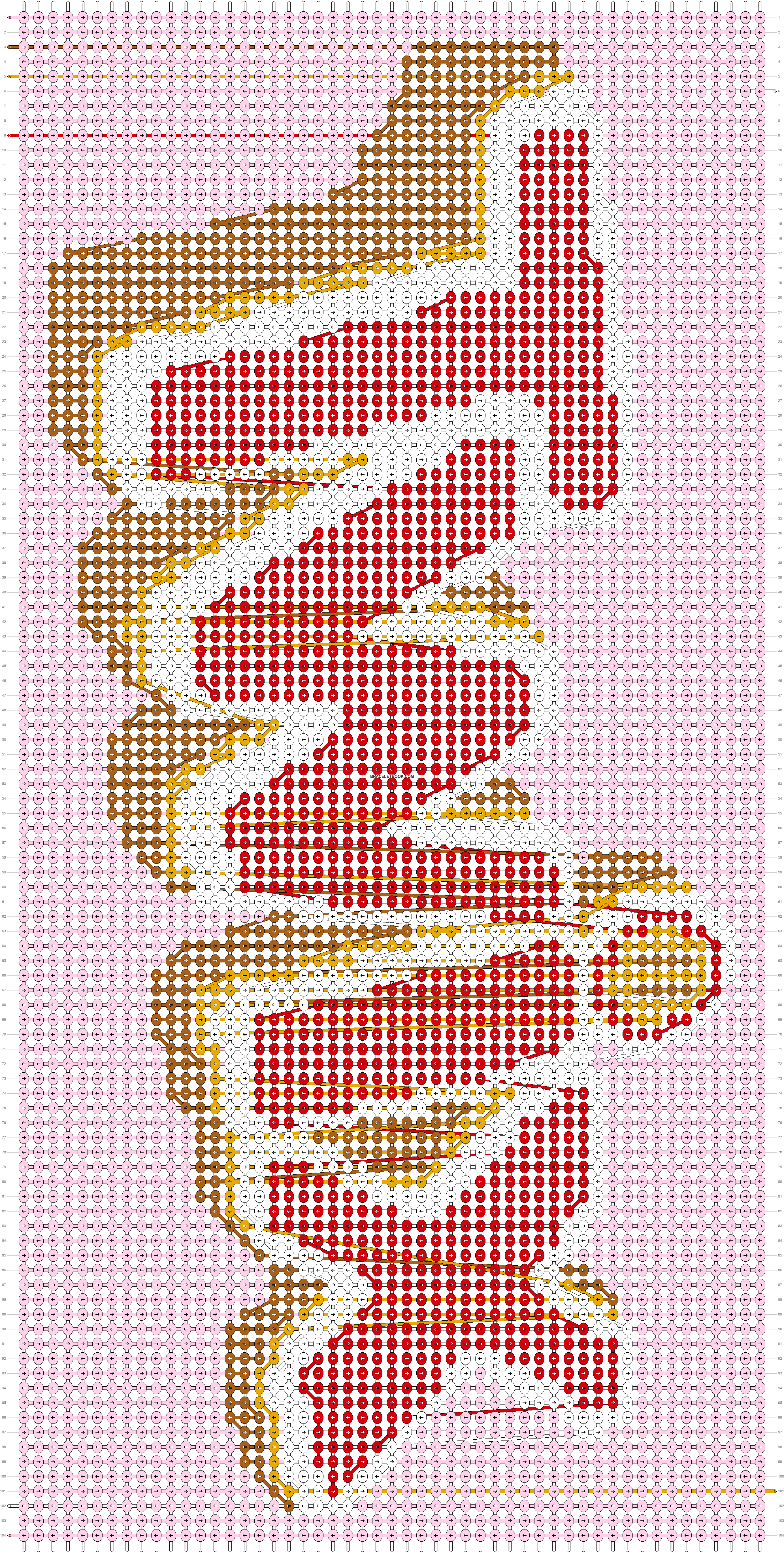 Alpha pattern #46446 pattern