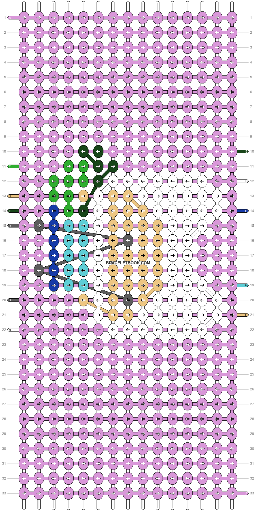 Alpha pattern #46472 pattern