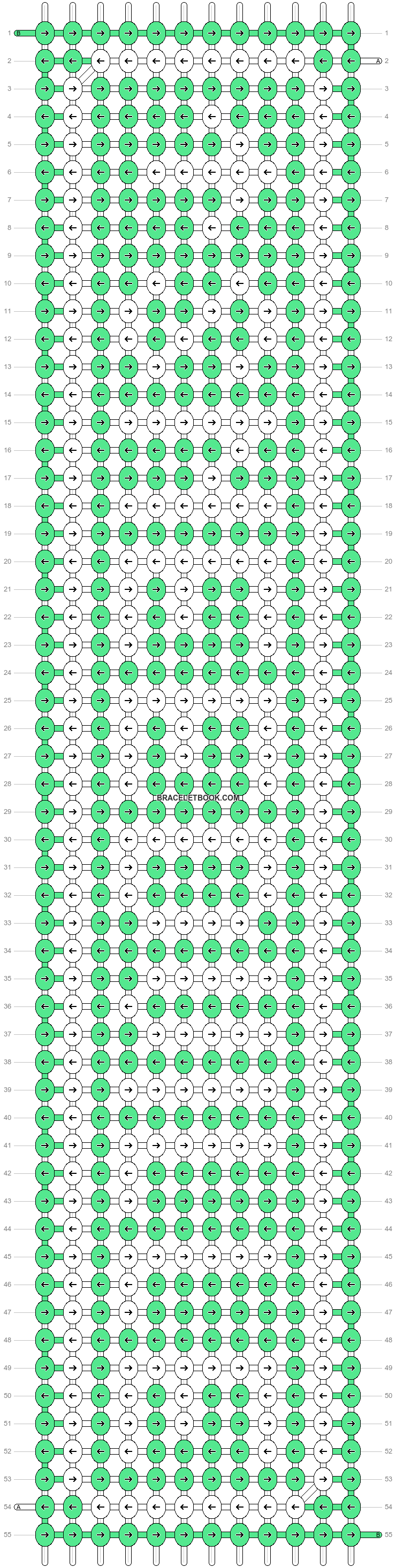 Alpha pattern #46787 pattern