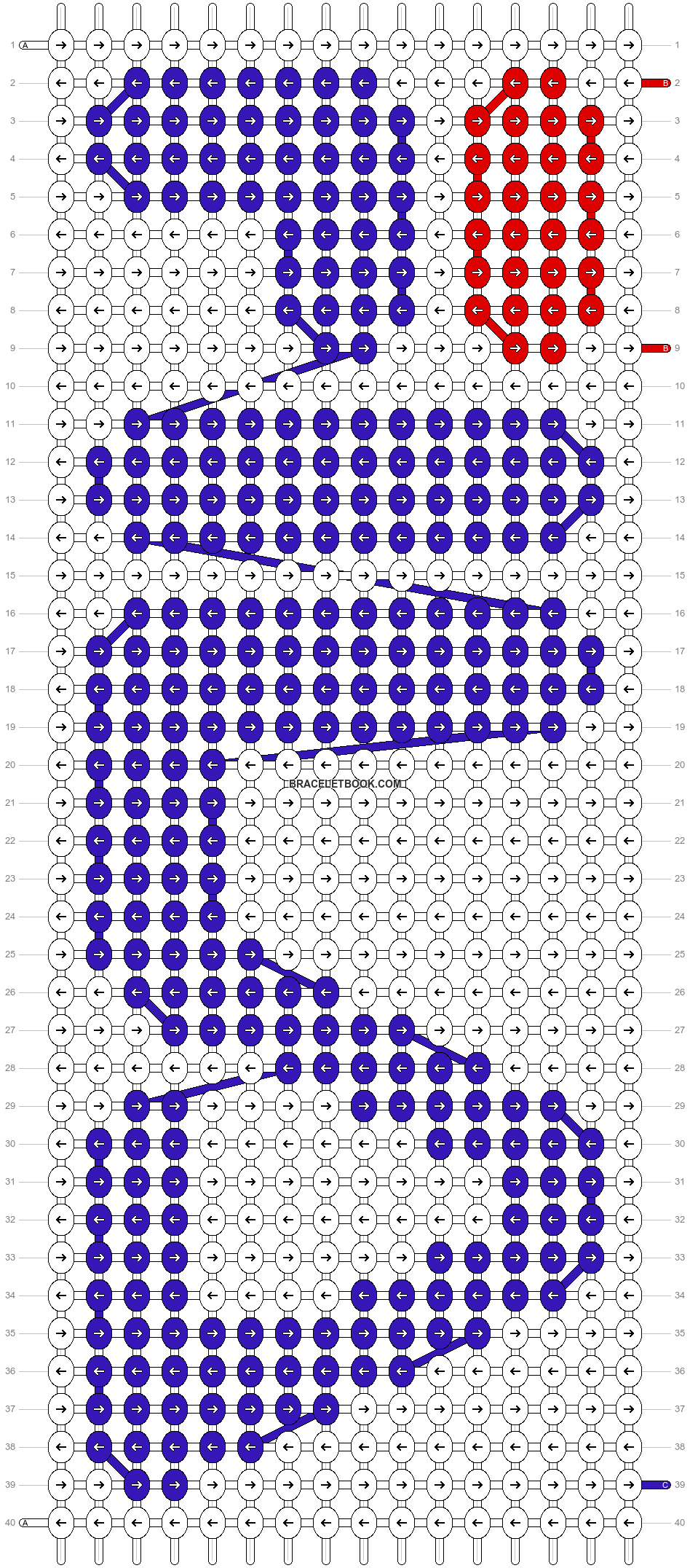 Alpha pattern #47157 pattern