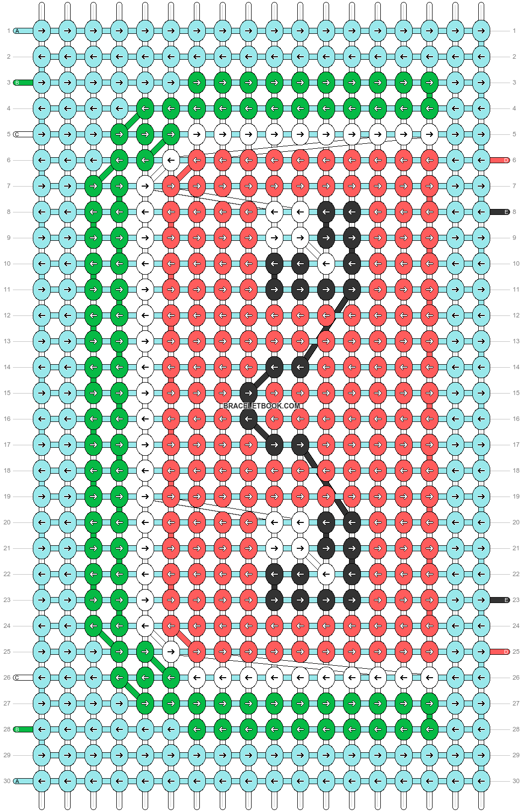 Alpha pattern #48545 pattern