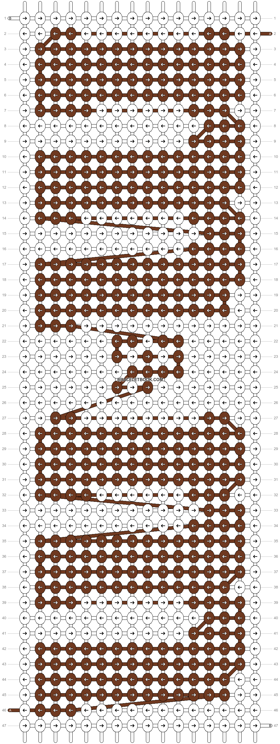 Alpha pattern #48946 pattern