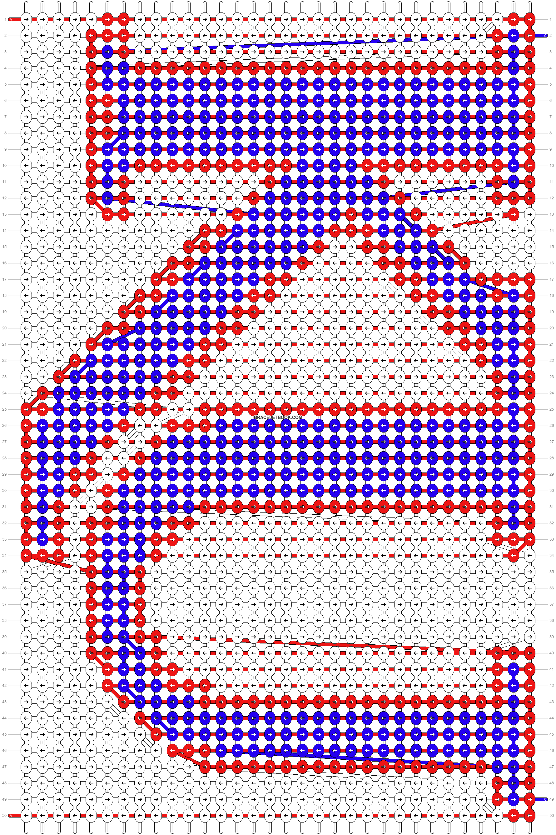 Alpha pattern #48950 pattern