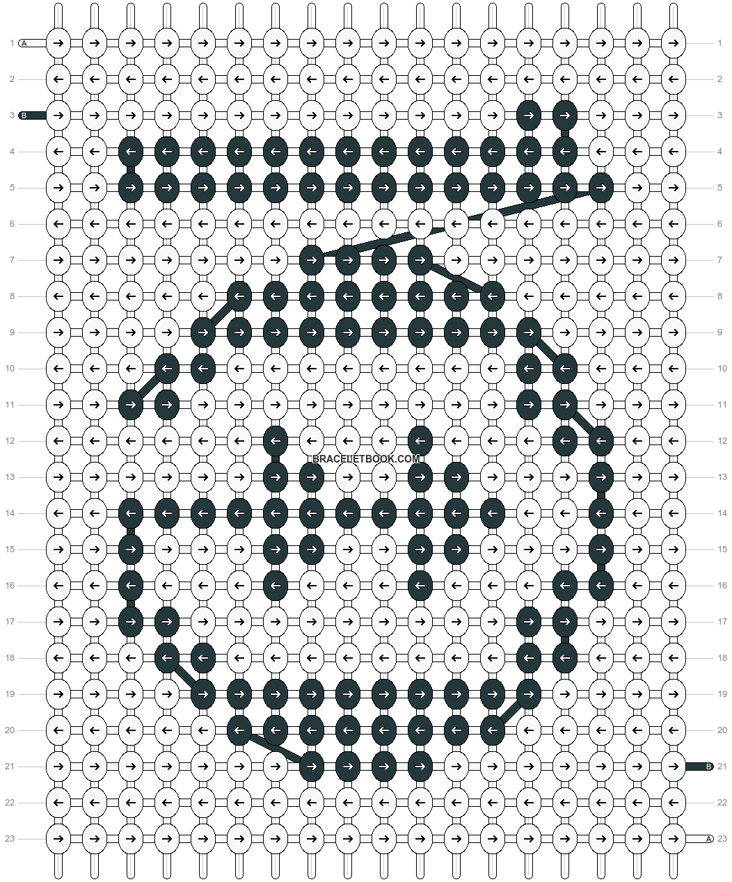 Alpha pattern #49202 pattern
