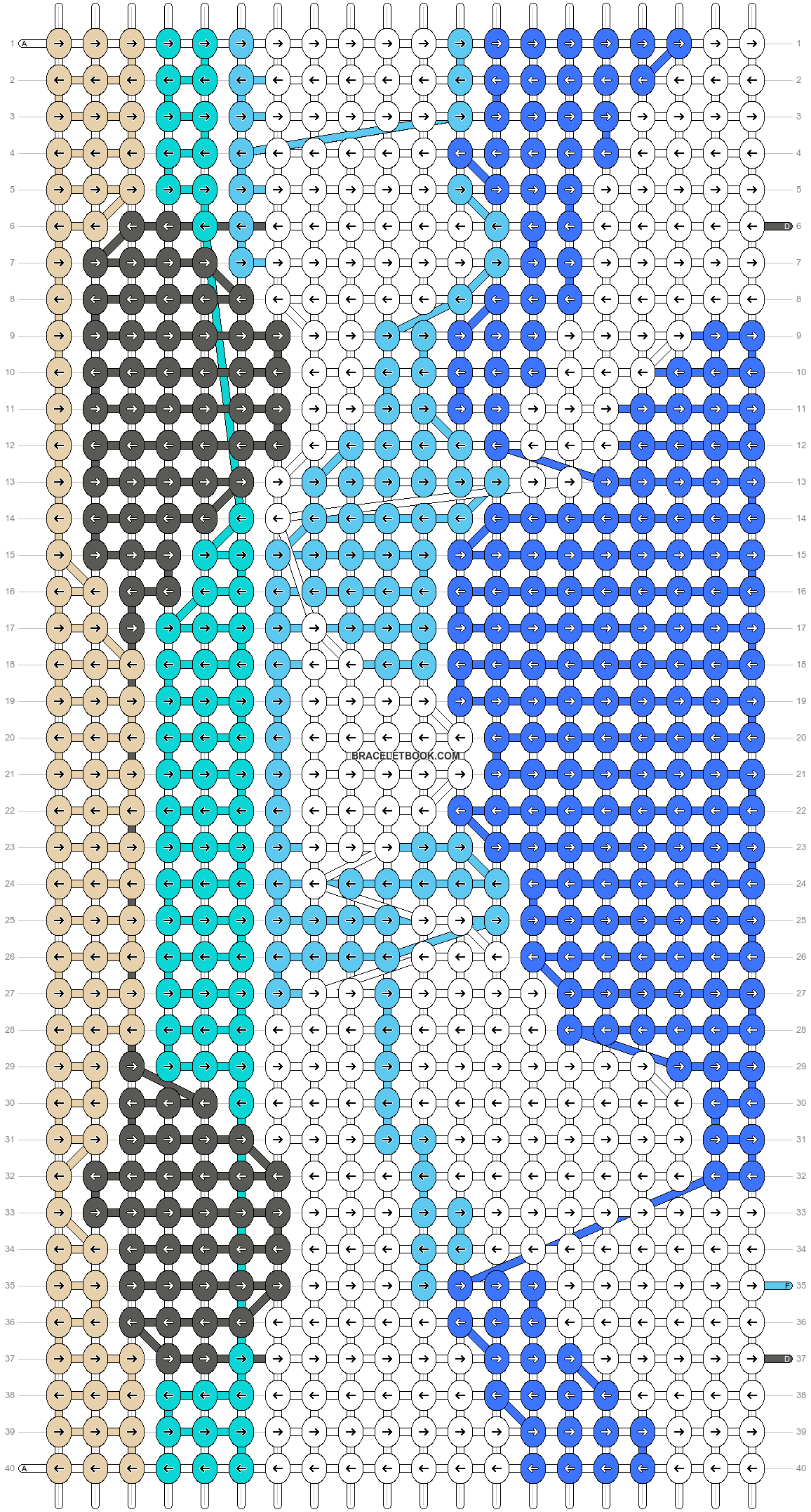 Alpha pattern #49467 pattern