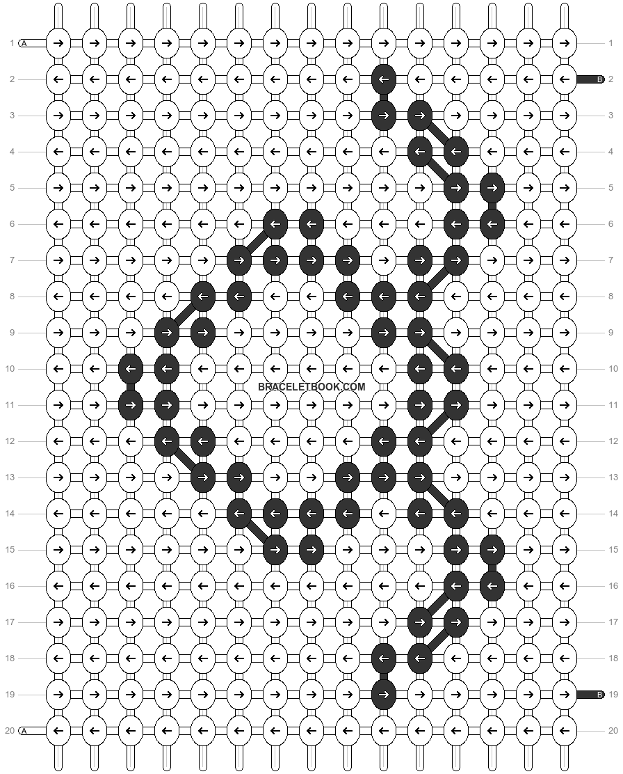 Alpha pattern #49609 pattern