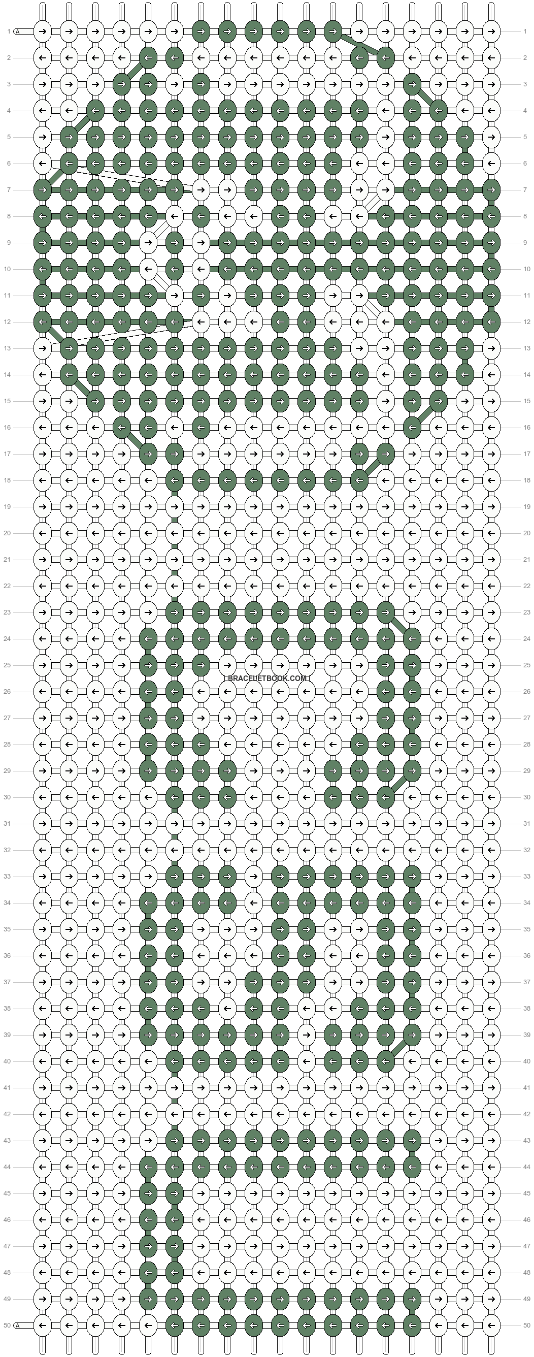 Alpha pattern #49886 pattern