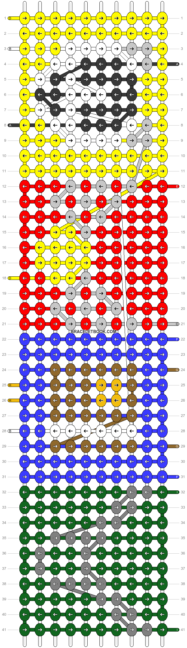Alpha pattern #50609 pattern
