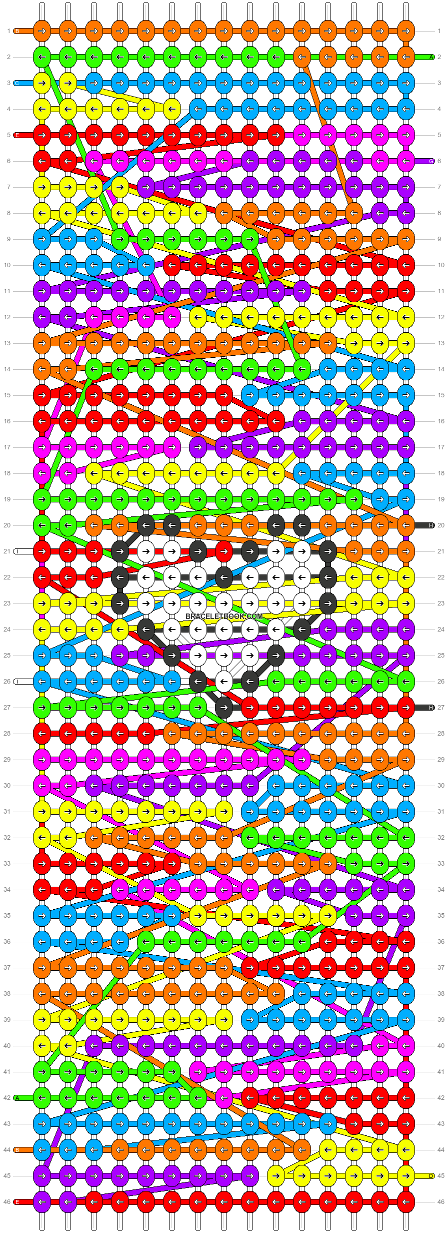 Alpha pattern #50610 pattern