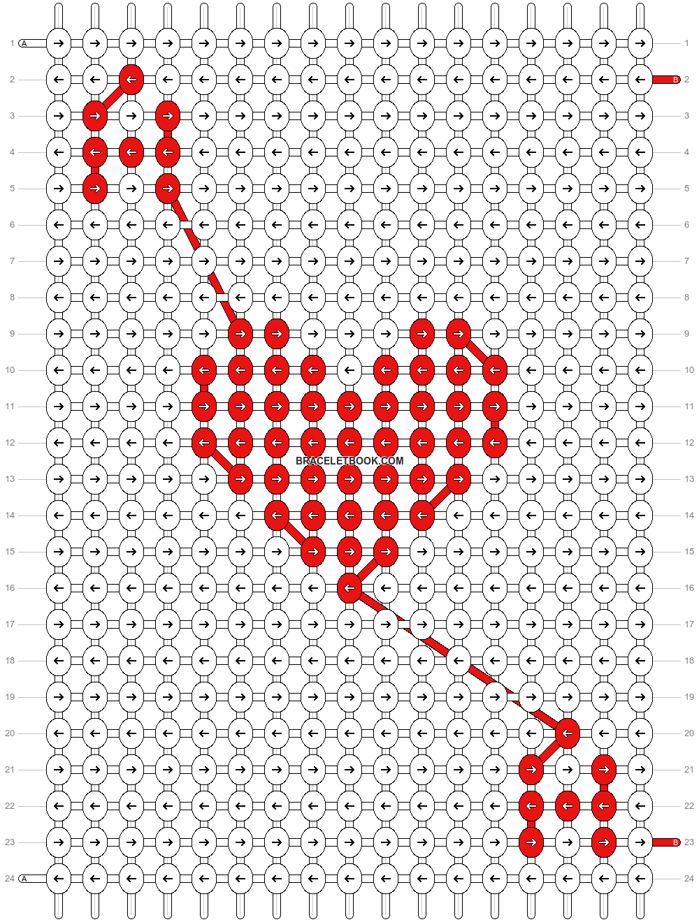 Alpha pattern #50702 pattern