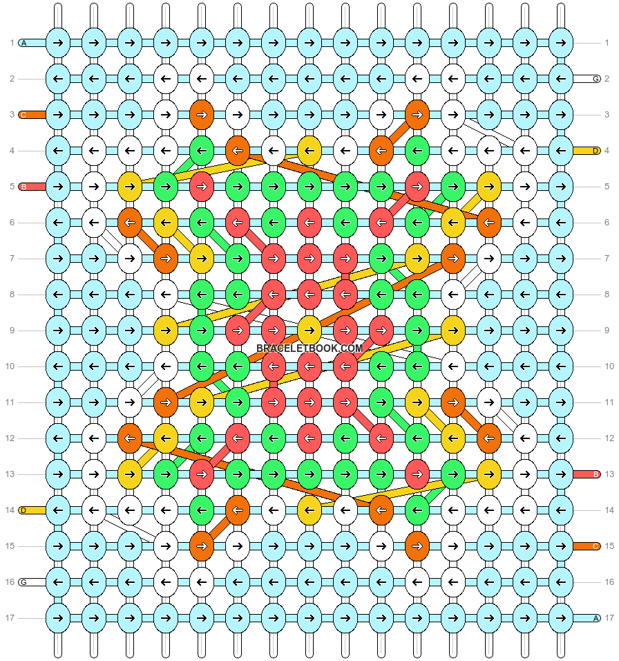 Alpha pattern #51050 pattern