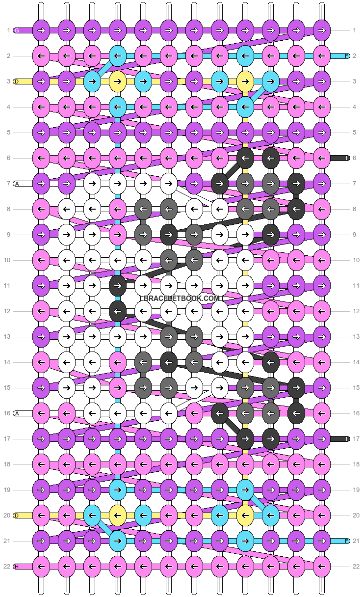 Alpha pattern #51098 pattern