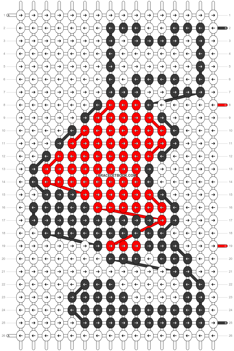 Alpha pattern #51110 pattern
