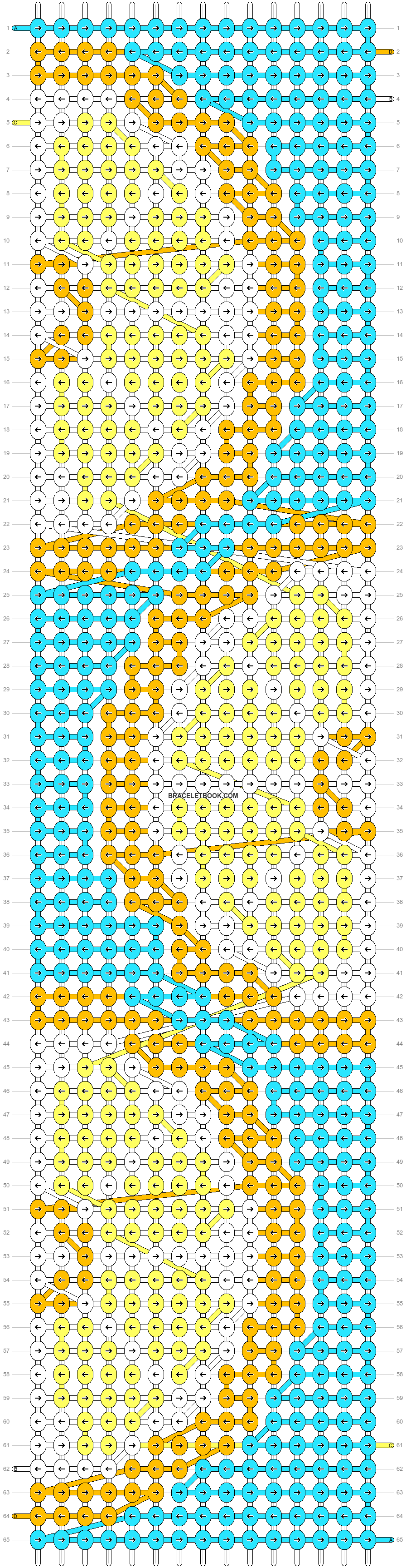 Alpha pattern #51163 | BraceletBook