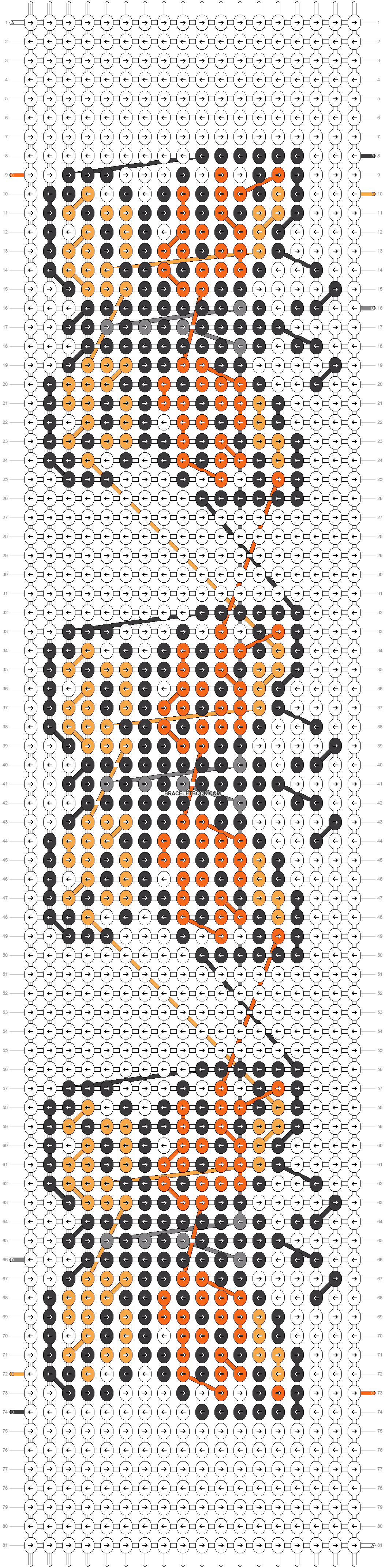 Alpha pattern #51401 pattern