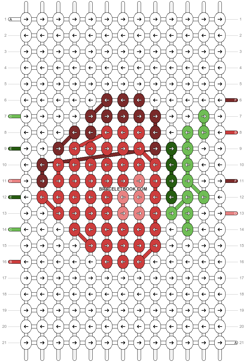 Alpha pattern #51998 pattern