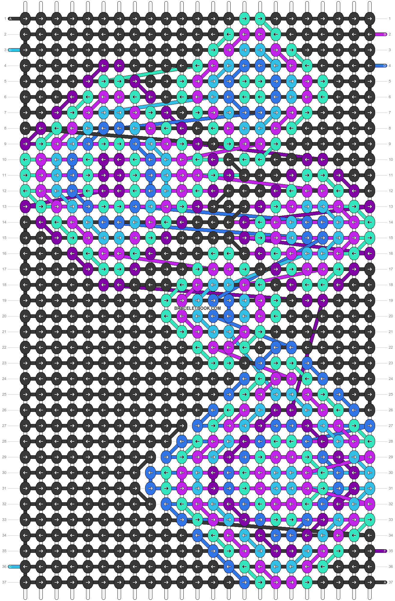 Alpha pattern #52222 pattern