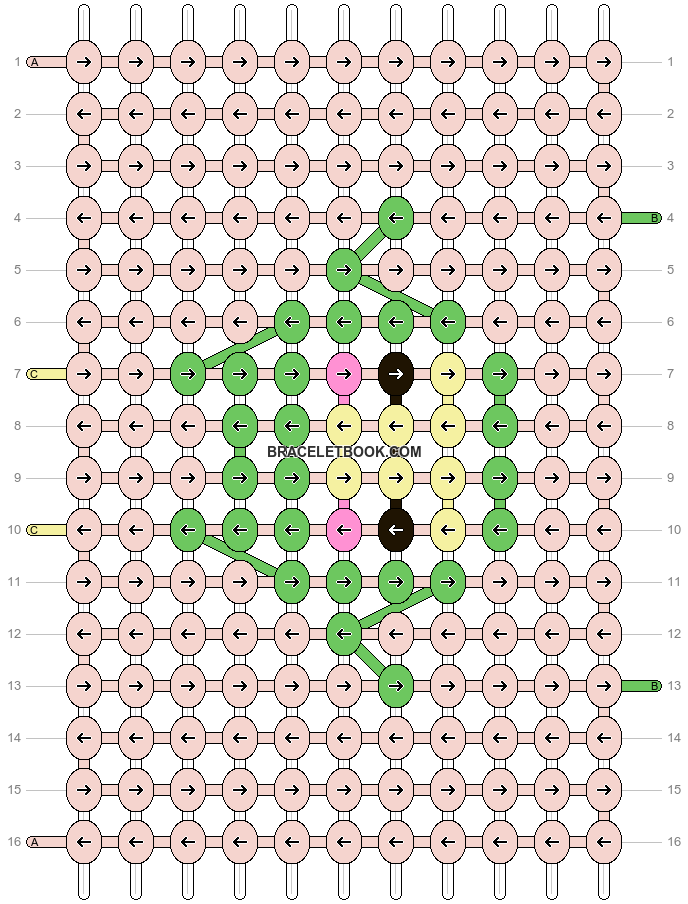 Alpha pattern #52430 pattern
