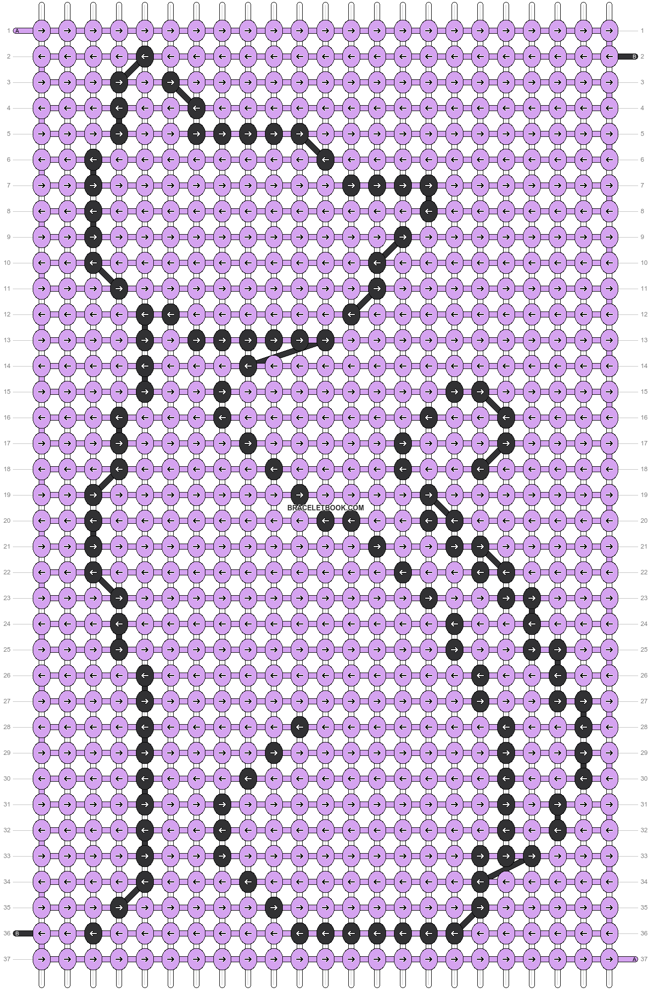 Alpha pattern #52452 pattern