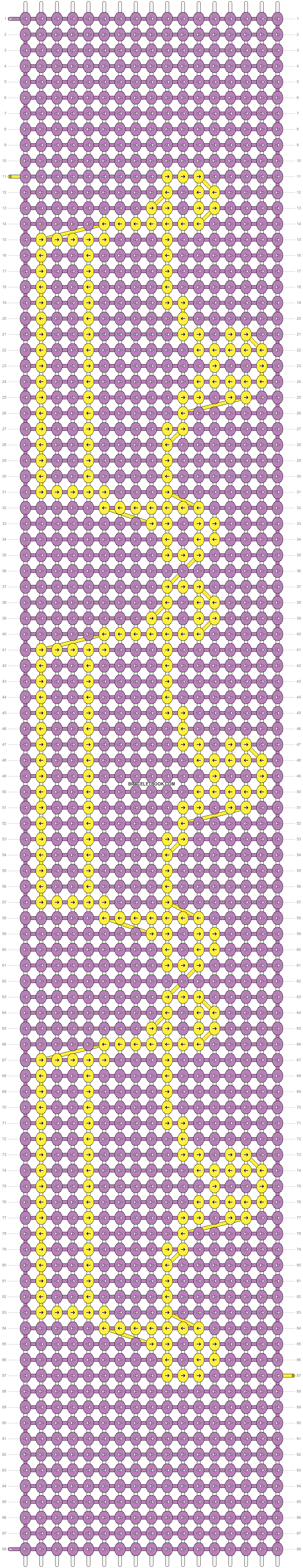 Alpha pattern #53005 pattern