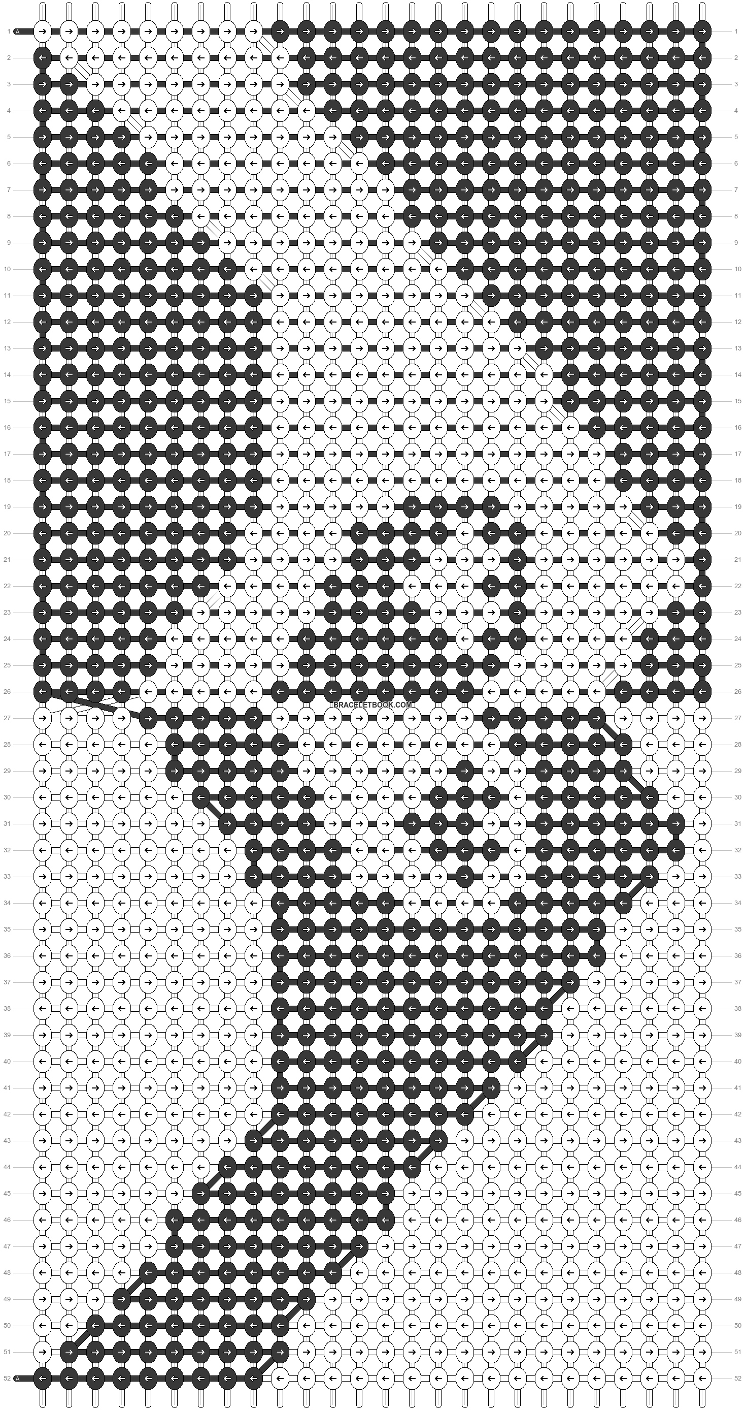 Alpha pattern #53112 pattern