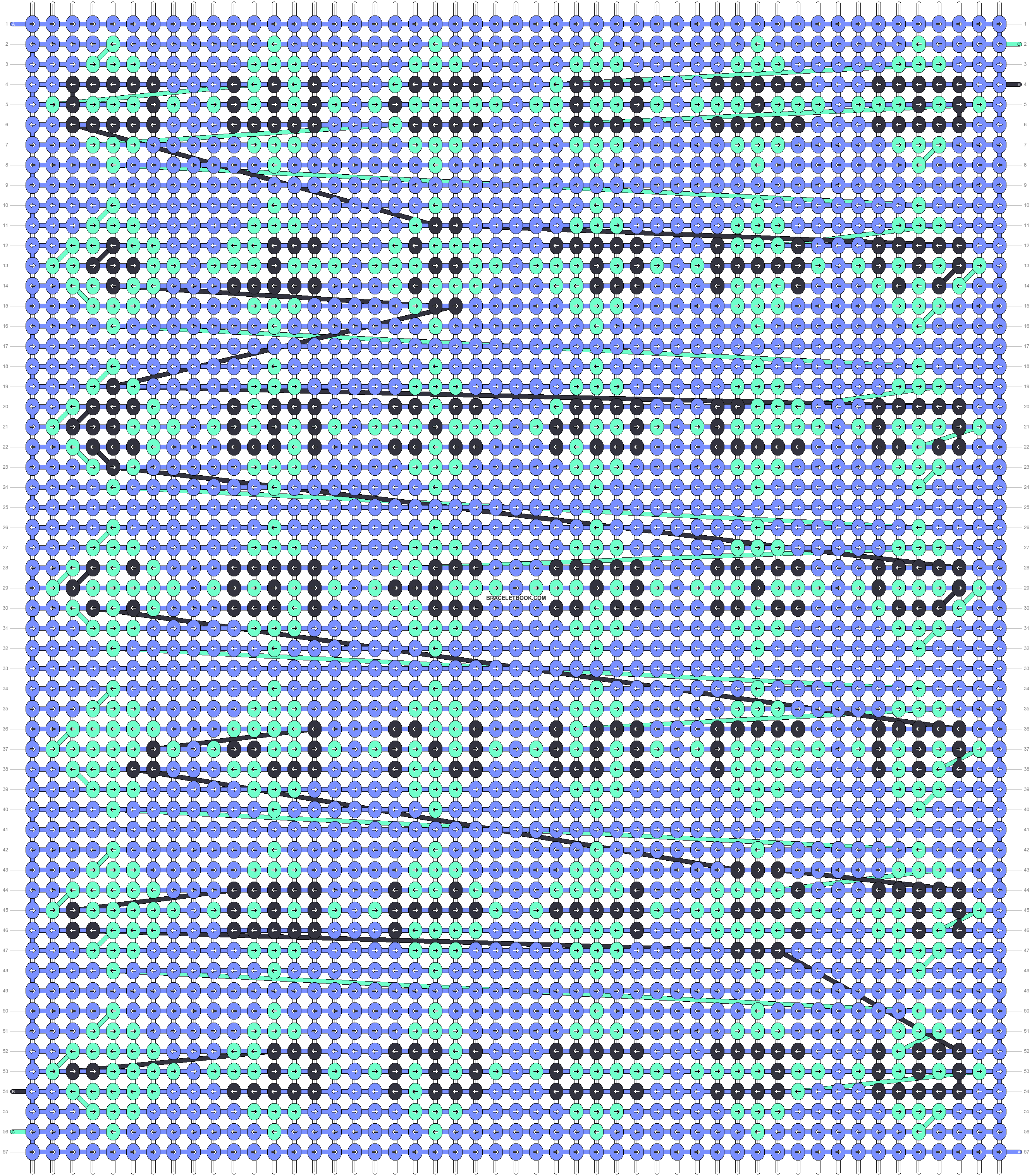 Alpha pattern #53555 pattern