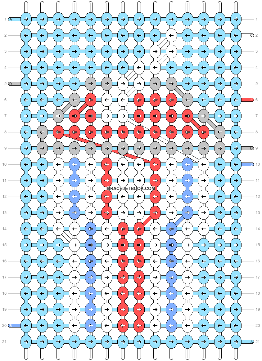 Alpha pattern #53602 pattern