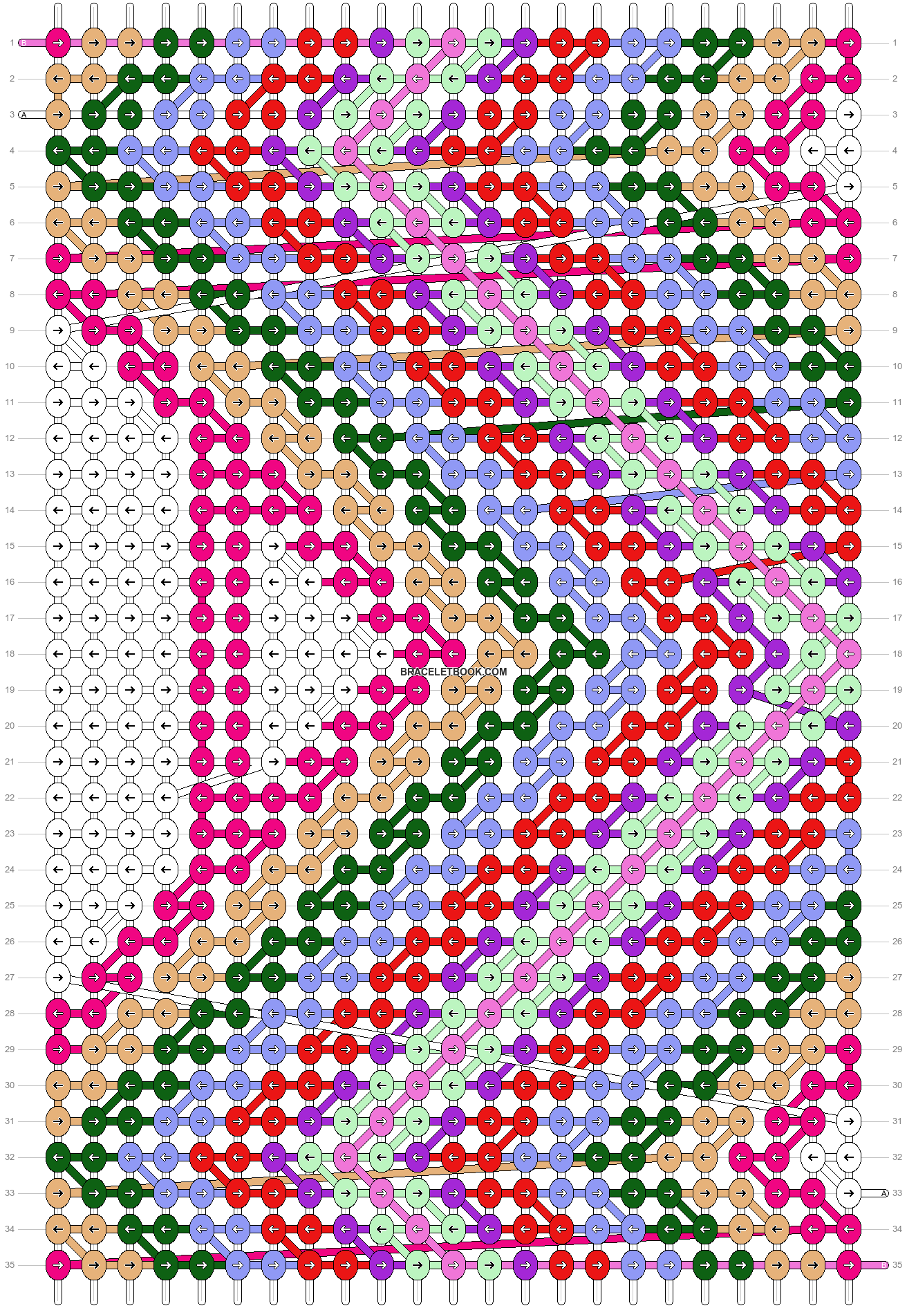 Alpha pattern #53611 pattern