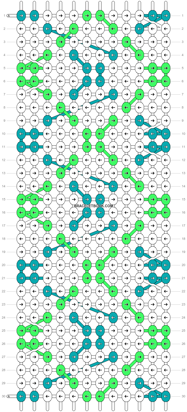 Alpha pattern #54032 pattern
