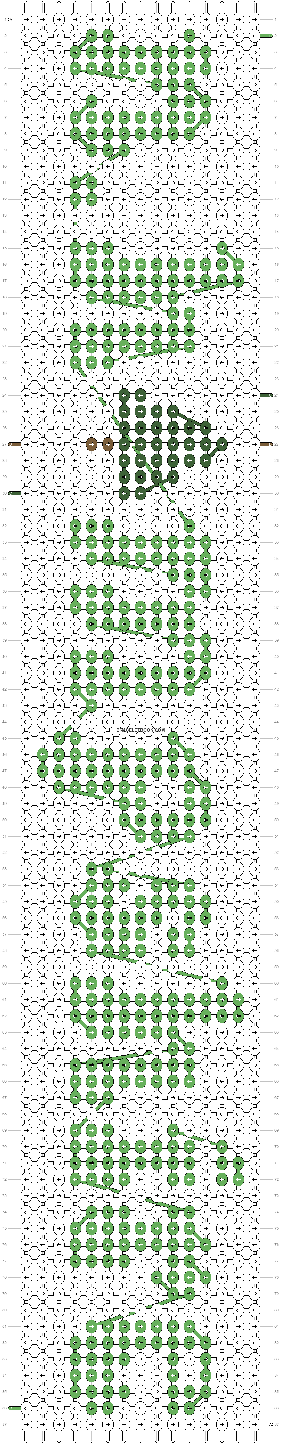 Alpha pattern #54087 pattern