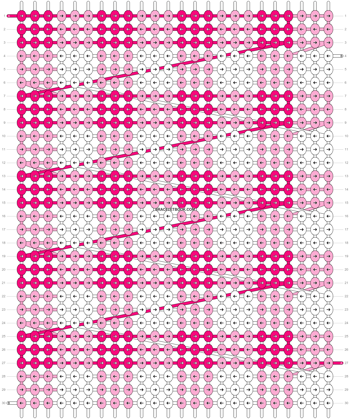 Alpha pattern #54128 | BraceletBook